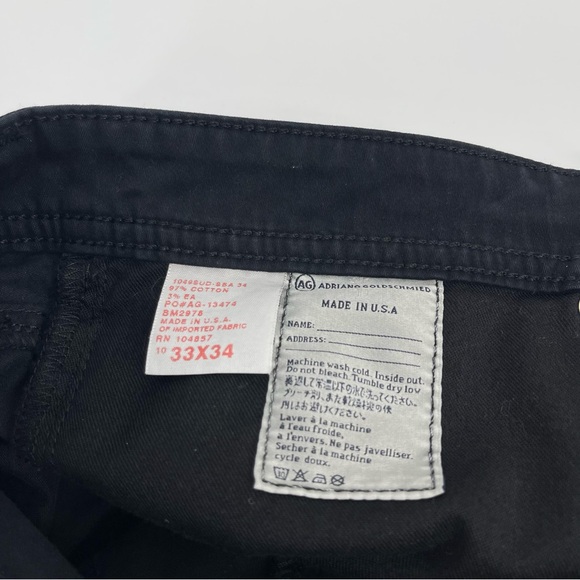 AG Adriano Goldschmied Jeans The Protege Straight Leg SUD Sueded Modern Timeless - Picture 11 of 14